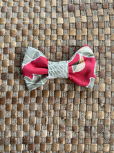 Load image into Gallery viewer, Coral Pink Ginger Bow Tie
