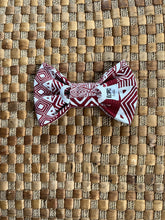 Load image into Gallery viewer, Red Pineapple Bow Tie
