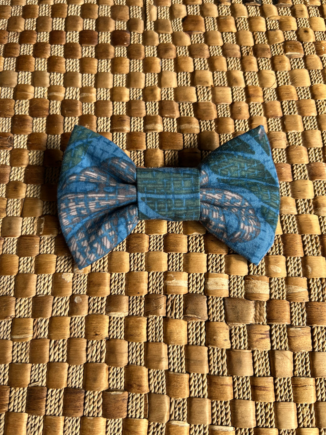 Floral Palaka Bow Tie