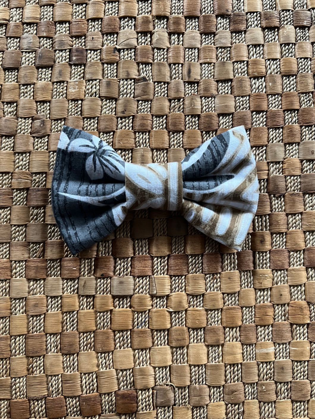 Grey Lahaina Bow Tie