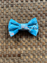 Load image into Gallery viewer, Aqua Fish and Flora Bow Tie

