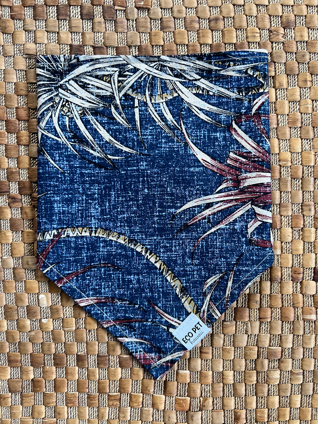 Blue Lauhala Bandana