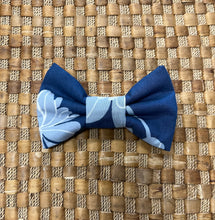 Load image into Gallery viewer, Blue Gardenia Bow Tie
