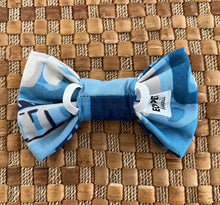 Load image into Gallery viewer, Blue Waiakea Bow Tie
