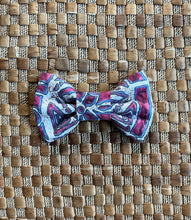 Load image into Gallery viewer, Modern Pink Kapa Bow Tie
