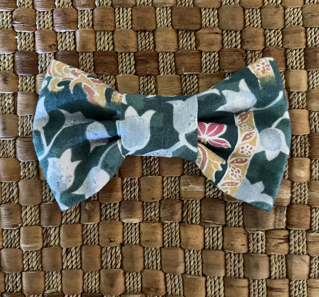 Indian Floral Bow Tie
